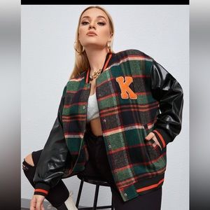 Shein varsity jacket